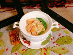 砂锅鲍片云吞鸡-中国坊中餐厅(石家庄希尔顿酒店)