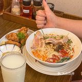 在丰盛里，吃到了贝克汉姆同款拉面！
