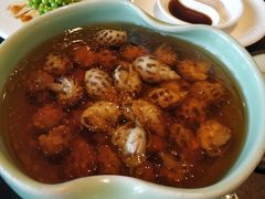 古越陈酿煮花螺-杭州西子湖四季酒店·金沙厅