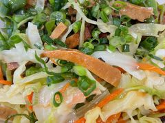 青椒肉丝拌面-面春山·传统老卤面(天隆寺店)