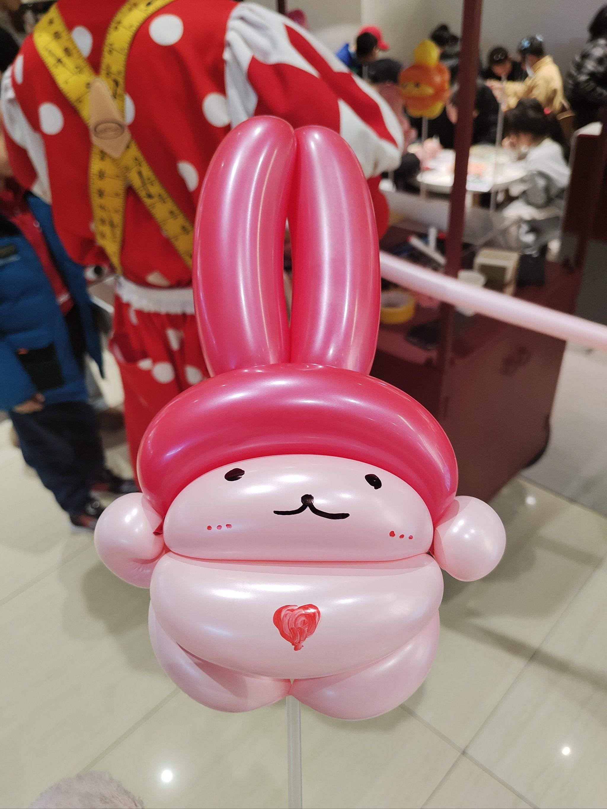 免费现场制作的可爱气球