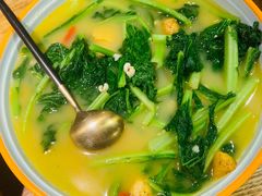 薏米鸡汤浸春菜-九毛九西北菜(大东海店)