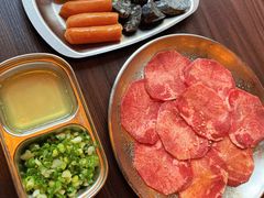 盐葱牛舌-大馥·炭火烧肉酒场(莘庄莘福坊店)