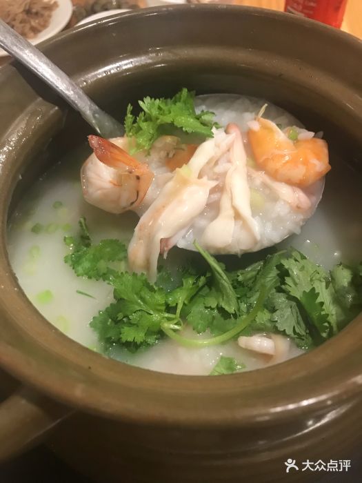 昌记砂锅粥象拔蚌图片 第1张