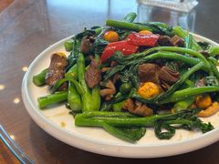 菜心炒鸡杂-启香鸡私房菜(湖景店)