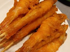 咸蛋黄串虾-金哥私房菜馆(张府园总店)