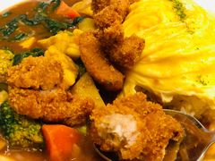 炸鸡块咖喱蛋包饭-池奈·咖喱蛋包饭(熙地港店)