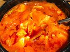 海鲜豆腐汤-釜山火炉韩式炭火烤肉(欧洲城店)