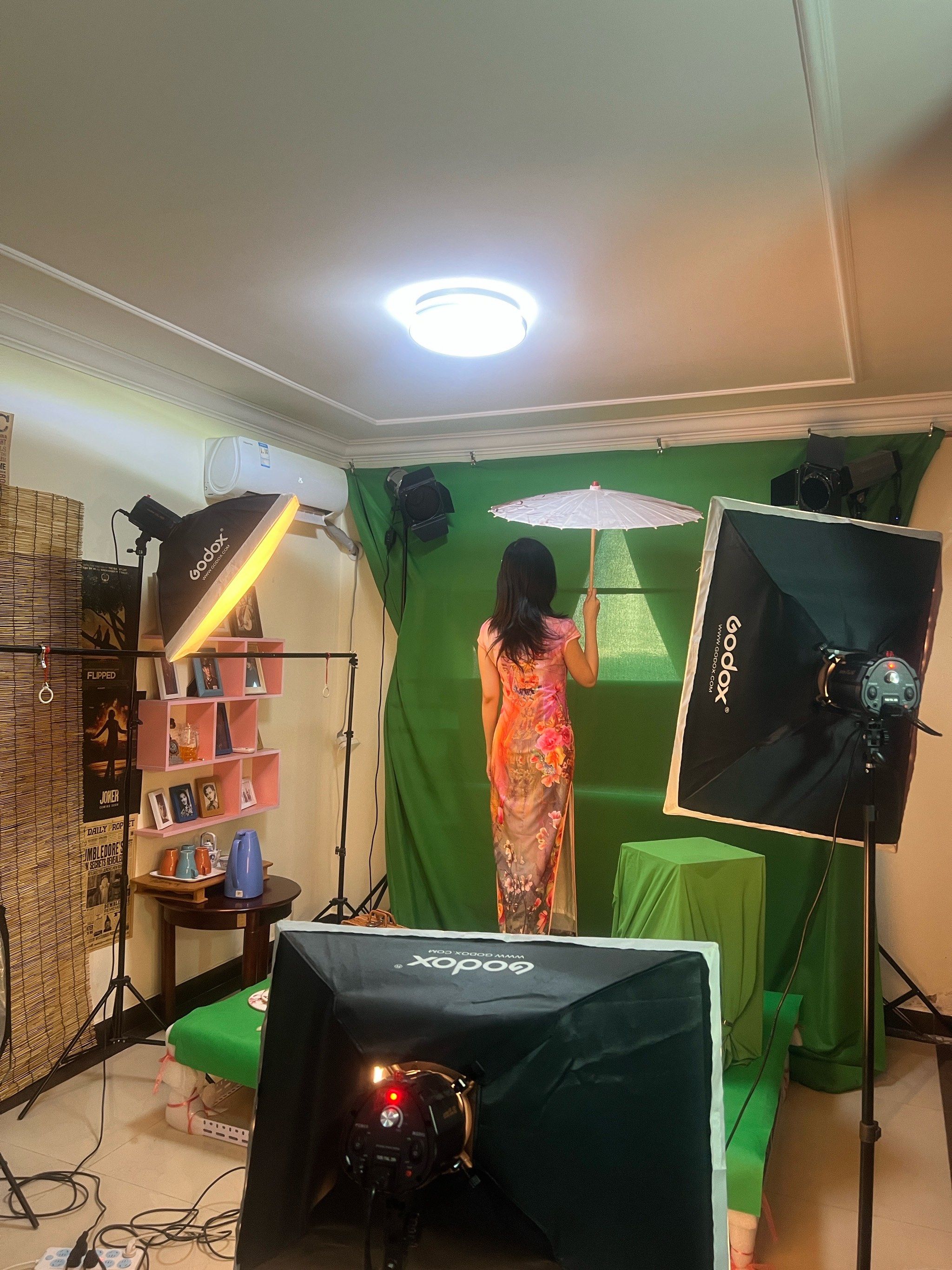 摄影棚的幕后故事