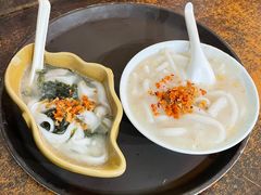 紫菜汤鱼皮饺拼水菱角-老西关濑粉(文明路店)