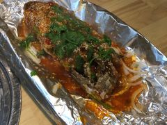 鐵板燒汁鱸魚-宏记广东客家菜(丰汇店)