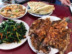 -北京龙庆四季香农家饭庄·灶台鱼·碳烤虹鳟鱼(龙庆峡店)