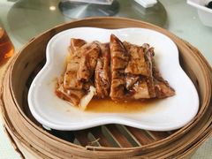 秘制黑椒蒸肠头-龙禧渔村酒楼