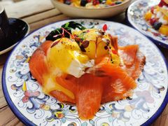 三文鱼班尼迪克-Alimentari早午餐(安福路店)