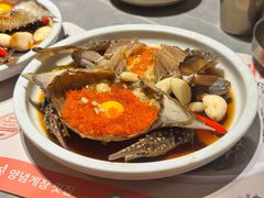 -草家酱蟹炭火烤肉店(珲春南路一店)