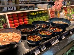 自助取餐区-梨花自助烤肉(天河城店)