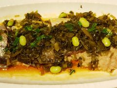 雪菜黄花鱼蒸肉饼-港丽餐厅(高德置地店)