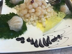 太湖鲜虾酿玉粟配鲜虾饺-湖影中餐厅·南京金茂威斯汀大酒店