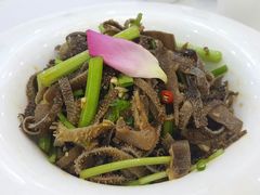 西芹拌毛肚-红菜坊·烤鸭·川鲁宴(石园店)