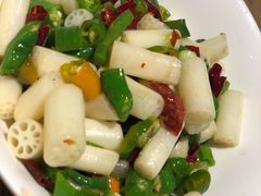 酸辣藕丁-建辉湖南土菜馆(南大街店)