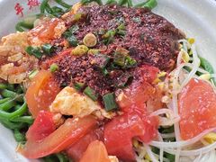 特色三合一-手擀菠菜面(西康路店)