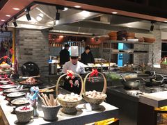 自助取餐区-二十八里太湖船菜(吉祥路店)