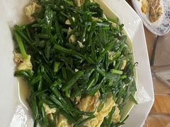 韭菜炒鸡蛋-长廊饭店(锦溪古镇店)