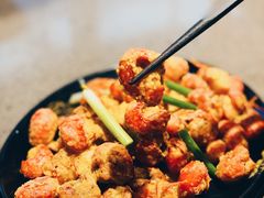 咸蛋黄焗虾球-一棠龙虾(徐家汇城开YOYO店)