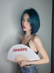 -INS羽毛接发·巴黎画染