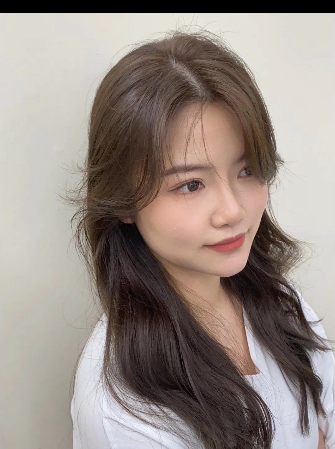 女生中长发发型 今日发型 高级感染发