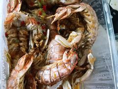 椒盐皮皮虾-渔民船说·北塘海鲜·天津菜·海肠捞饭(北塘古镇店)
