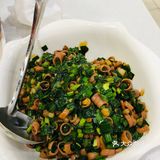 ：两个人，点了炸舌头鱼和海肠捞饭