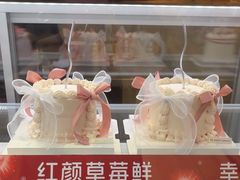 -喜莲娜动物奶油生日蛋糕(箭盘店)