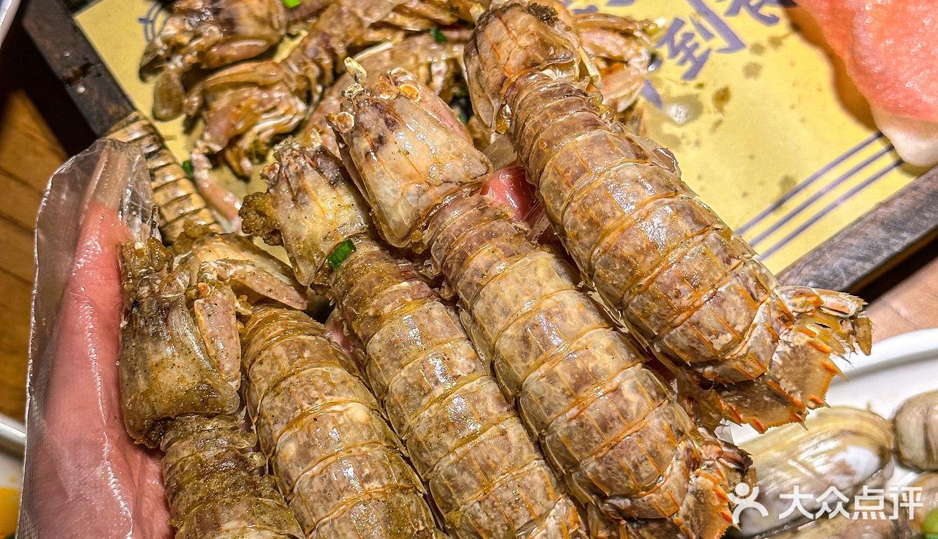 在杭州！！一周来三次的大排档[流泪][流泪][流泪]！！