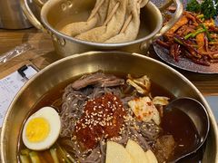 海鲜鱼饼汤-冰川延边料理·炭烤串(原小木屋店)