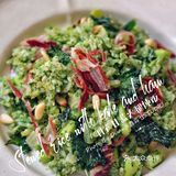 【食谱】羽衣甘蓝火腿炖饭 | 美味与颜值并存❗️