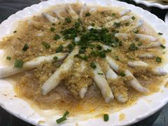 清蒸沙虫-覃记海鲜美食餐厅