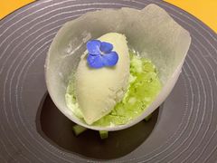 青苹果雪糕配黄瓜雪芭-璞渼咖啡 ROOF P.M. Café(浦东美术馆店)