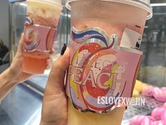 粉桃系列-LELECHA乐乐茶(美罗城店)