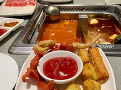 炸脆骨鱼豆腐-海底捞火锅(八佰伴店)