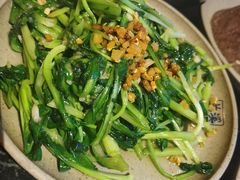 油渣鸡毛菜-兰溪小馆(东直门簋街店)