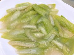 清炒丝瓜-嵇大厨好灶头农家菜