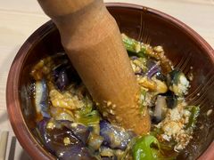 擂辣椒茄子皮蛋-鱼酷活鱼烤鱼(沈阳大悦城店)