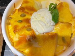 冰淇淋烤布雷-新白鹿餐厅(虹桥南丰城店)