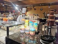 巧克力喷泉-美食汇·海鲜自助西餐厅·江门富力万达嘉华酒店