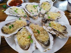 蒜蓉蒸生蚝-板桥海鲜广场(文明东店)