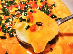 野葱肉沫蒸土鸡蛋-荷塘秋月·本帮江浙菜(国权路店)