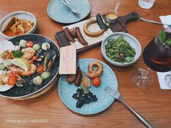 蛤蜊xo酱炒刀豆-CRAZYONES西班牙海鲜饭(上海美罗城店)