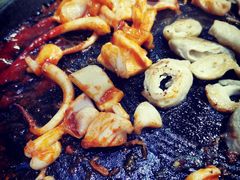 铁板鱿鱼-海花锅盖烧烤店(怡馨家园店)