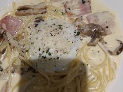 培根奶油意面-TAMATI(巴黎贝甜韩式西餐厅店)